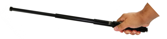 Steel baton